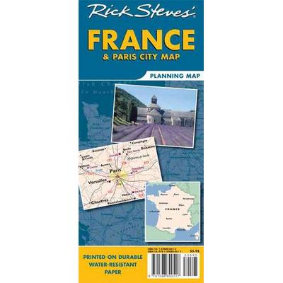 Rick Steves France & Paris Planning Map, Karte von Rick Steves, Avalon Travel Publ, 978-1-59880-051-7