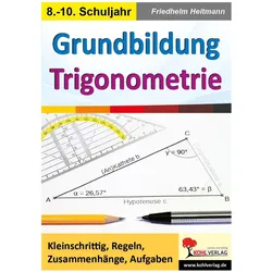 Grundbildung Trigonometrie, Schulbücher von Friedhelm Heitmann