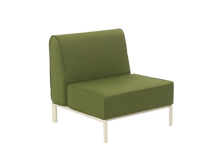 Oviala - Chauffeuse pour salon de jardin modulable