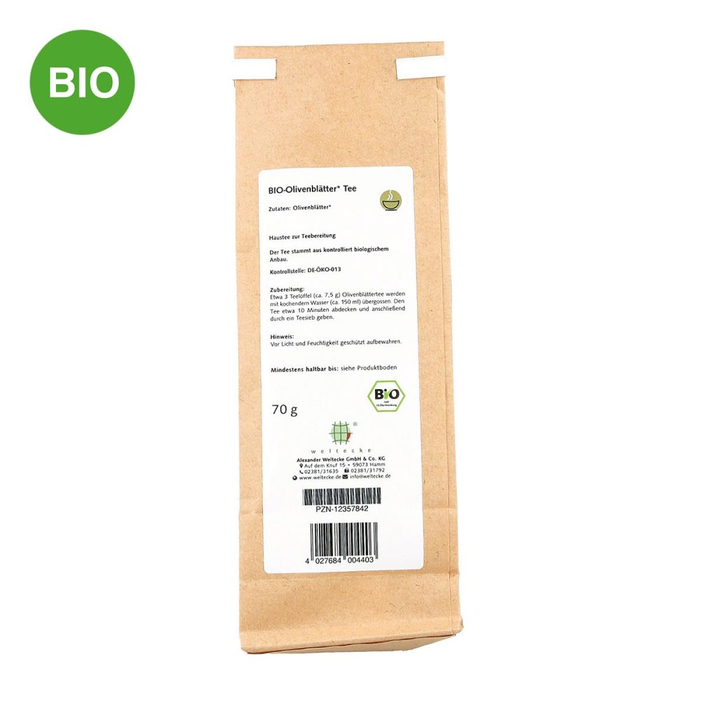 Alexander Weltecke GmbH & Co KG Bio Olivenblätter Tee 12357842