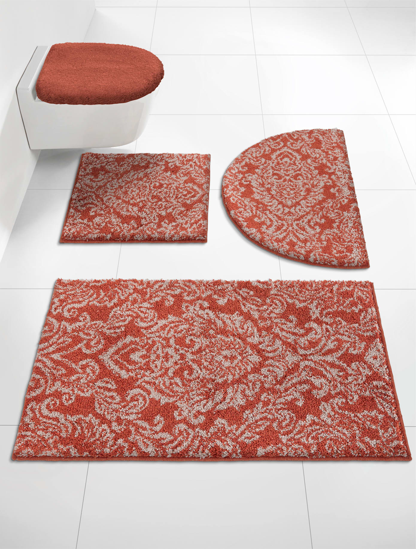 Badematte GRUND Gr. 4, braun (zimt), rechteckig (70cm x 120cm ), Badematten, Badematte zimt rechteckig (70cm x 120cm )