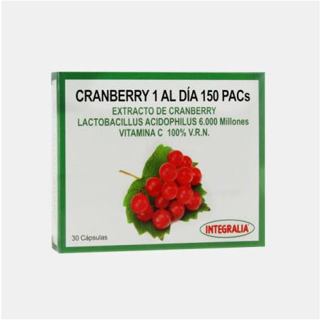 INTEGRALIA CRANBERRY 1 AL DIA 150 PACs 30 CAPSULAS
