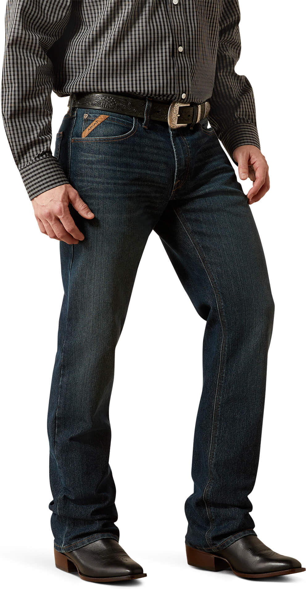 Men's M4 Relaxed Elias Boot Cut Jeans in Atlas, Size: 33 X 34 by Ariat