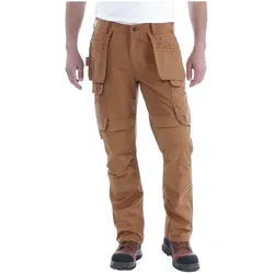 Carhartt, Arbeitshose, STEEL MULTIPOCKET PANT  BROWN Gr.W36/L32 (W36/L32)
