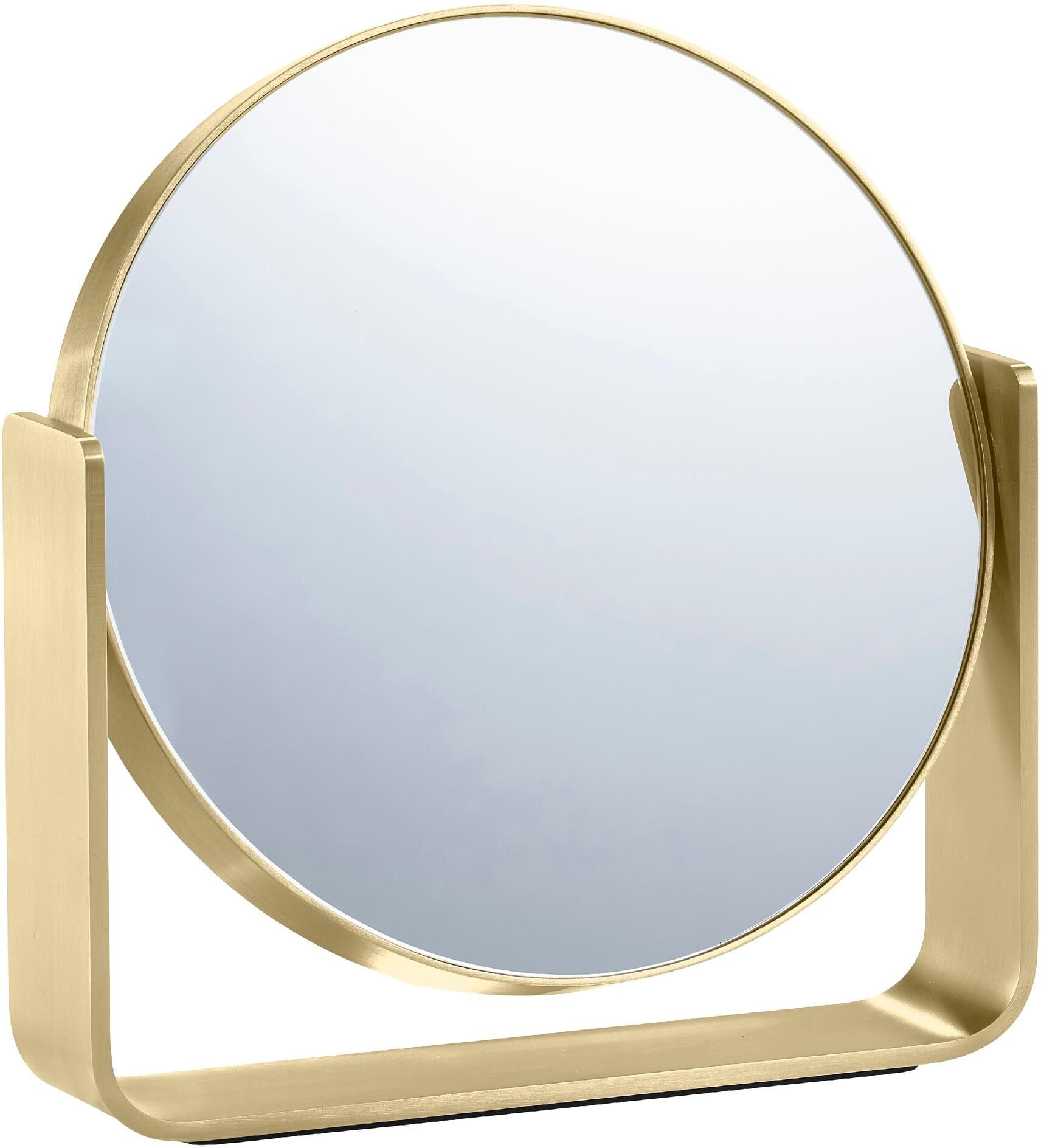 Kosmetikspiegel ZONE DENMARK "Zone Ume", gold (goldfarben), Spiegel, Kosmetikspiegel goldfarben Einheitsgröße