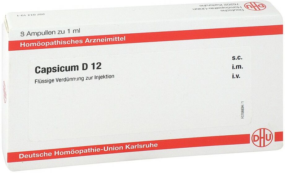 DHU Capsicum D12 Ampullen