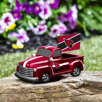 Evergreen NFL Rally Truck Garden Statue with Team Flag
