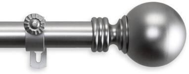 InStyleDesign Sphere 1-inch Adjustable Drapery Rod 160-240 inch - 160 to 240 inch