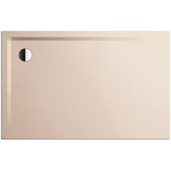 Kaldewei SUPERPLAN Duschfläche, 900x1000mm, bahamabeige, Perl-Effekt, bodengleich, Eckablauf