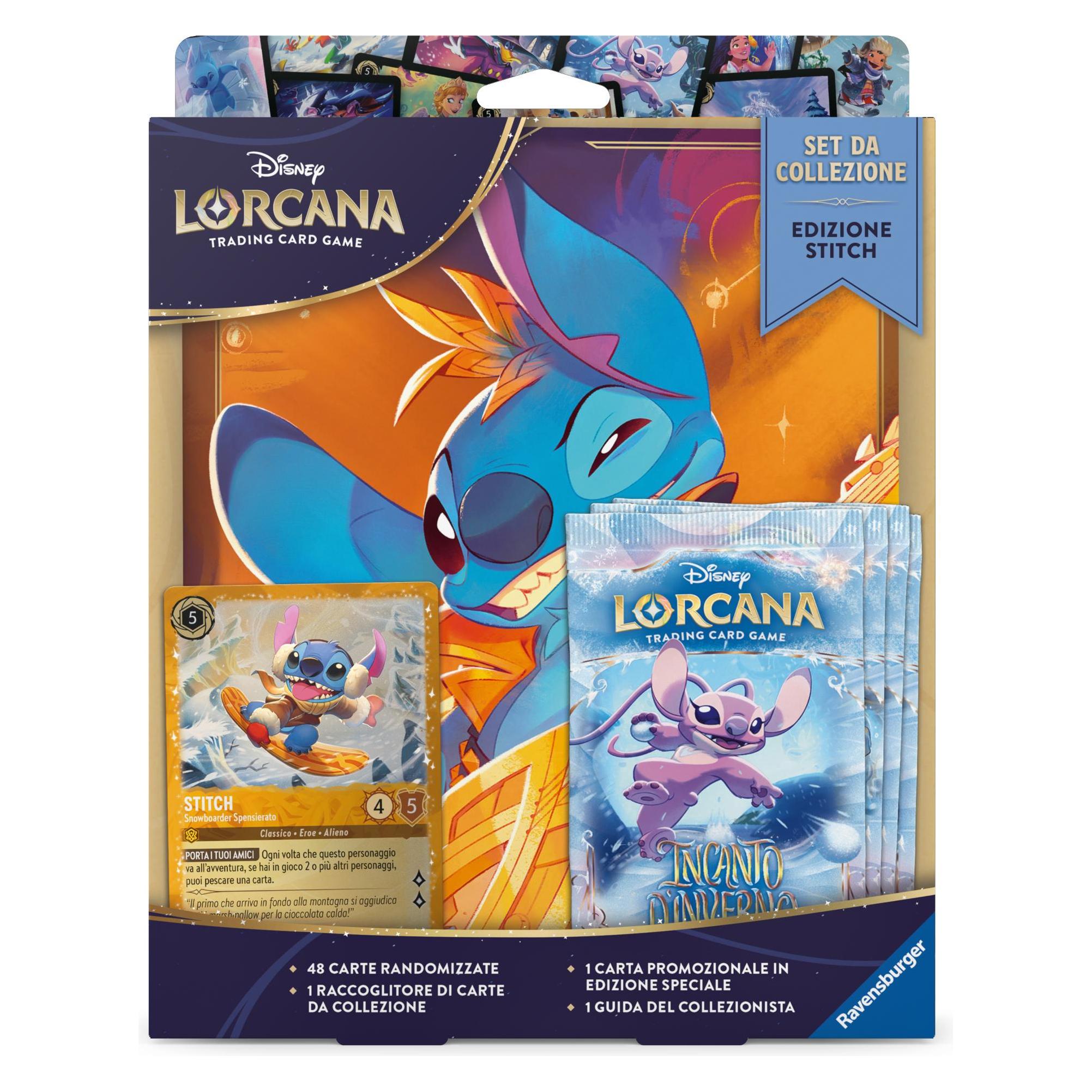 GED Lorcana Incanto d'Inverno Set Introduttivo da Collezione ITA (Italienisch, Box Set & Collection) (65139)
