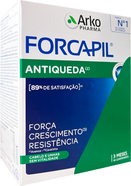 Arkopharma Forcapil Antiqueda Cabelo e Unhas 3x30 comprimidos