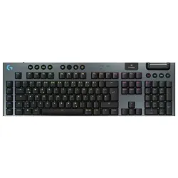Logitech Gaming G915X Lightspeed Clicky Gaming Tastatur flache, kabellose Gaming Tastatur, schwarz