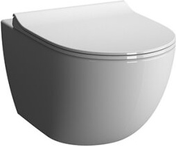 VITRA 7748B403-0075 Tiefspüler-Wand-WC Sento VitrA Flush