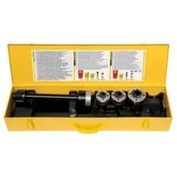 Rems, Gewindeschneider + Gewindebohrer, GŁOWICE SZYBKOWYMIENNE S SET 3/8"-1/2"-3/4" + PRZEDŁUŻKA