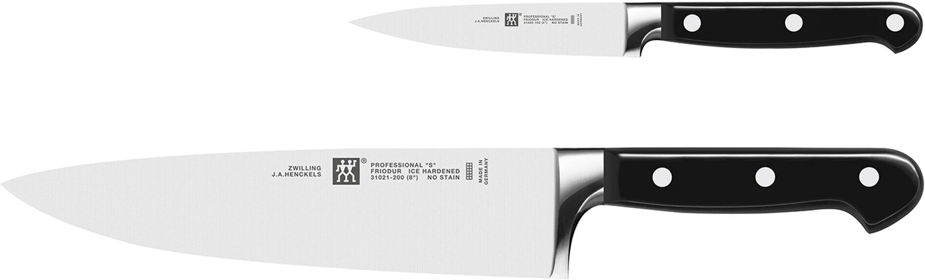 ZWILLING PROFESSIONAL S - Messenset - 2 stuks zilver
