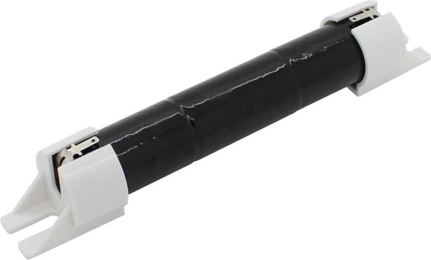 AccuCell NiMH-accu voor noodverlichting, 3,6V, 1800mAh, type L1x3 (Sub-C), met Faston-aansluiting en eindkappen