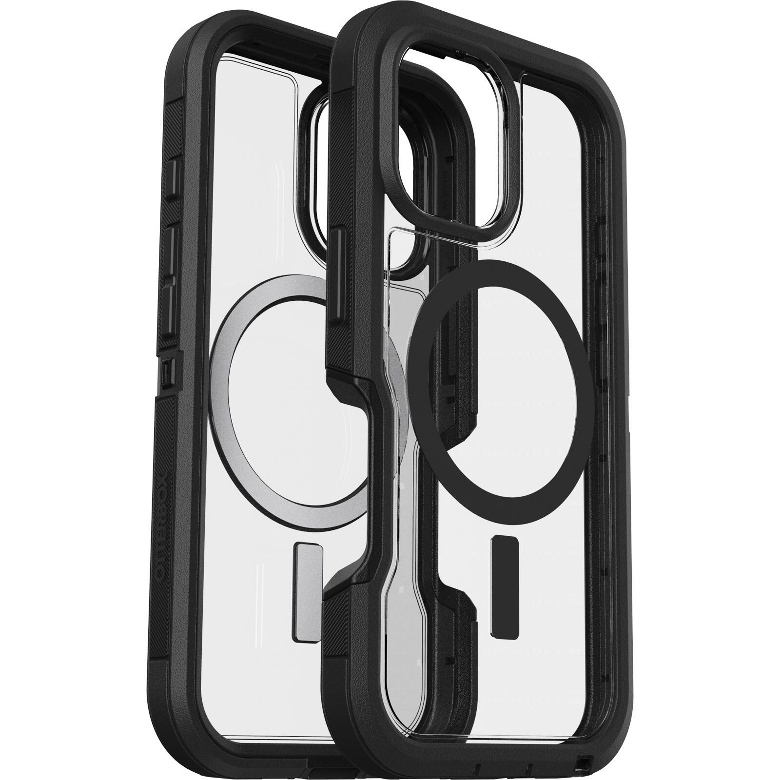 OtterBox Defender XT Clear Apple iPhone 16 Dark Side - clear/black 77-96056