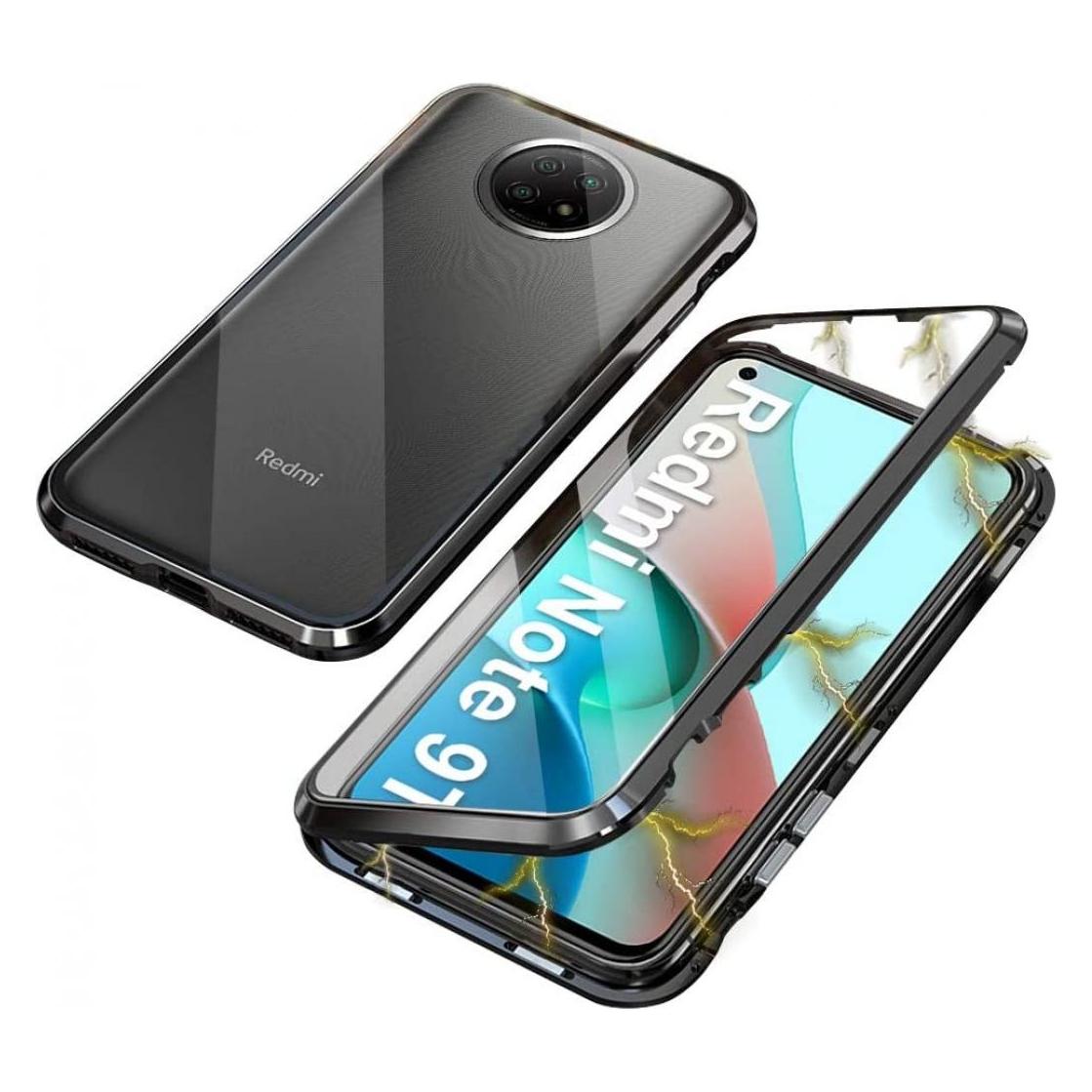 G-Case Xiaomi Redmi Note 9T Aluminium Magnetic Glass Case Hülle (Xiaomi Redmi Note 9T) (00028808)
