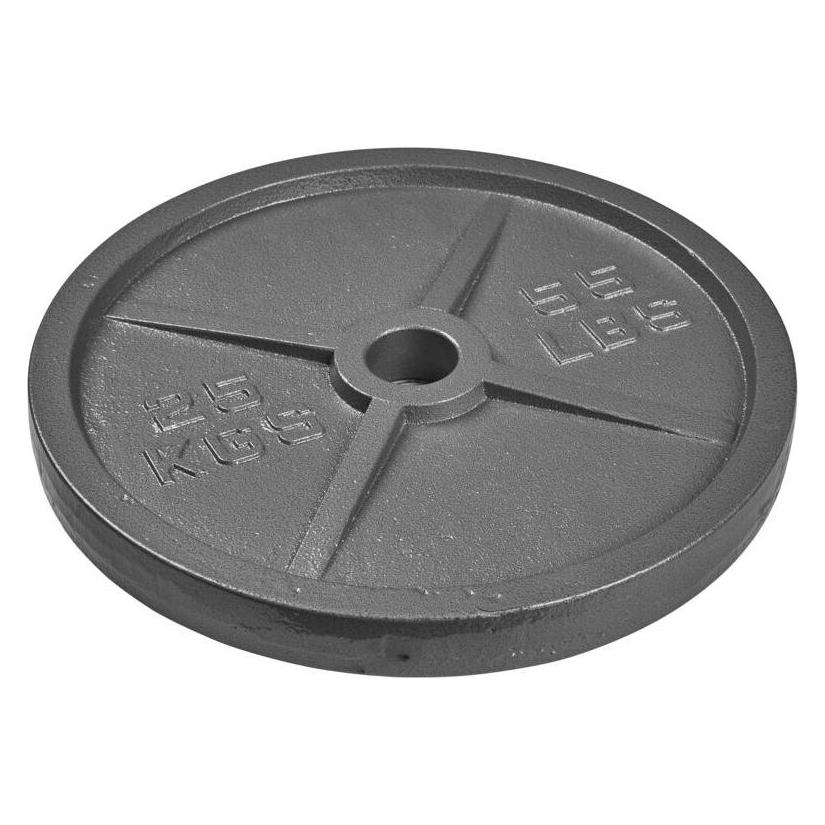 Tanga Sports Hantelscheibe Guss, 25 kg (OK2002B / F-1684)