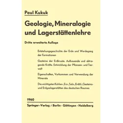 Geologie, Mineralogie und Lagerstättenlehre, Fachbücher von Paul Kukuk