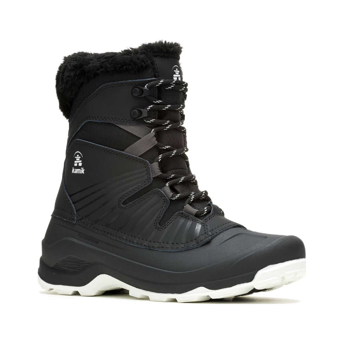 Kamik Icelandf black/white (BKW) 37 WK2266N-BKW-37