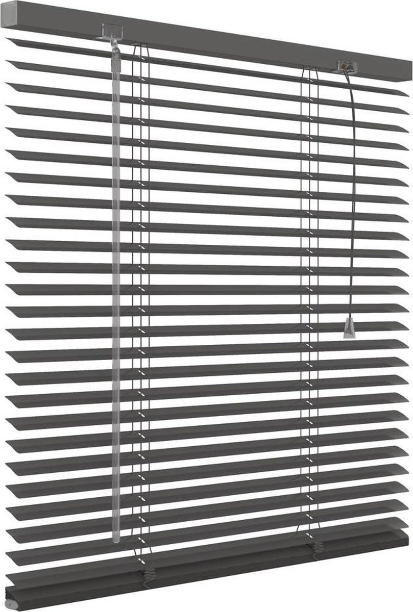Decosol Aluminium Jaloezie 25mm - Antraciet - B: 80 cm, H: 180 cm