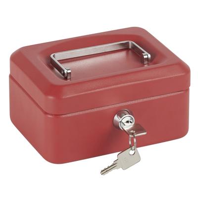 ARREGUI Elegant C9214 Geldkassette aus Stahl | 15 cm breit | Abschließbare Kasse mit Geldeinsatz | Kleine Geldkassette mit Schlüssel und Münzeinsatz