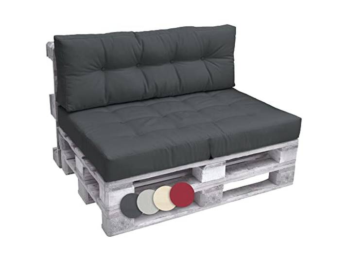 Beautissu Set Palettenkissen Outdoor Sitzkissen & Rückenkissen Couch