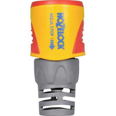 Hozelock 2055 6000 Kunststoff Schlauchkupplung Steckkupplung, 12 - 15mm (1/2') Ø Wasserstop