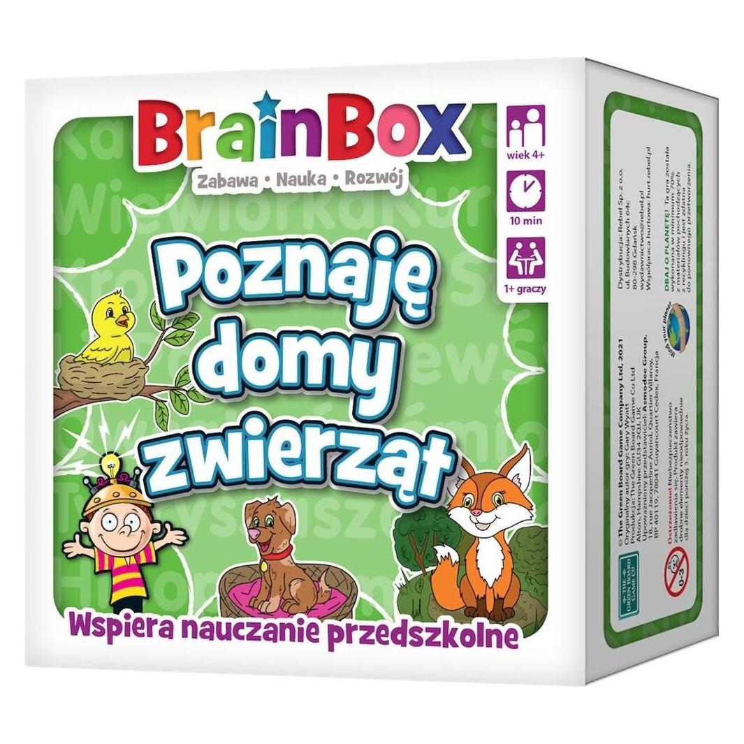 Rebel Gra BrainBox - Poznaję domy zwierząt (Deutsch) (2005947)