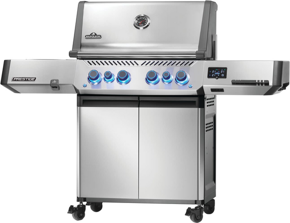 Napoleon Prestige 500  - Barbecue a gas - Con fornello laterale a infrarossi