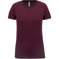 Kariban ProAct Damen Sport Shirt T-Shirt PA439 wine XL