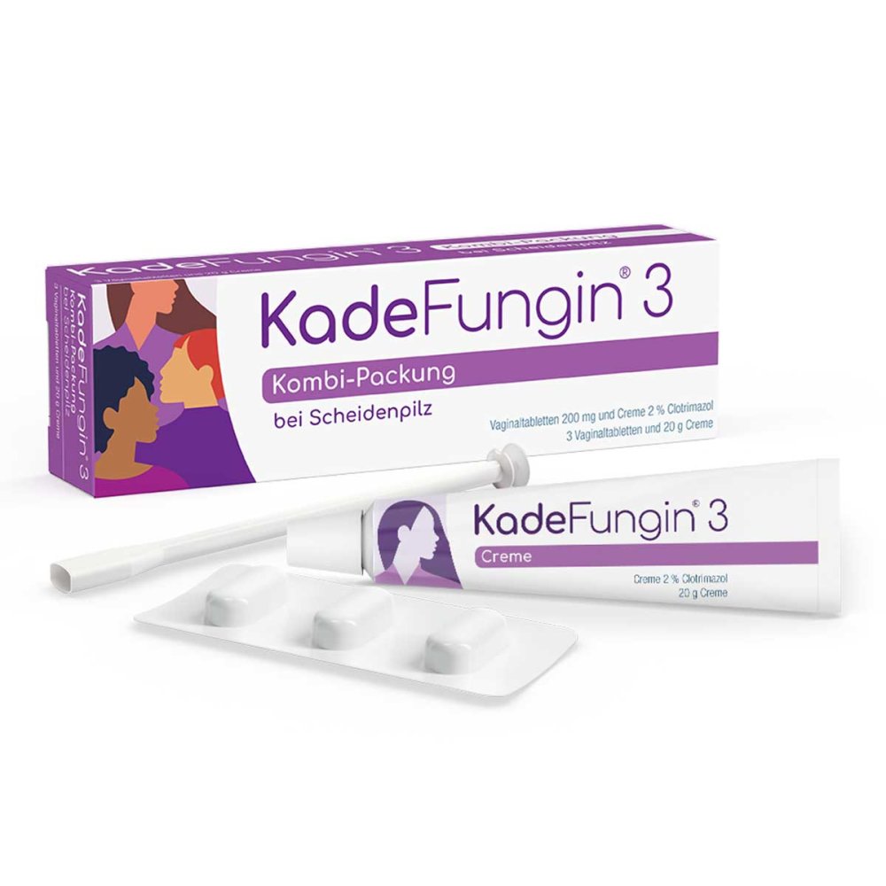 DR. KADE Pharmazeutische Fabrik GmbH KadeFungin 3 Kombi-Packung bei Scheidenpilz 03766139