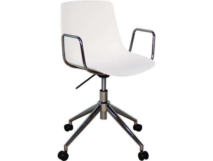 Bürostuhl Livio weiss Polypropylen H 82.5 cm - Bürostuhl