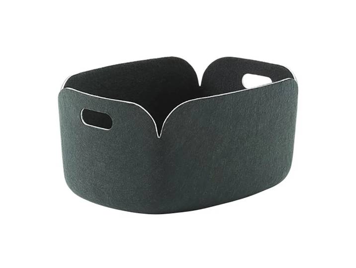 Muuto Panier de rangement Restore Dark green