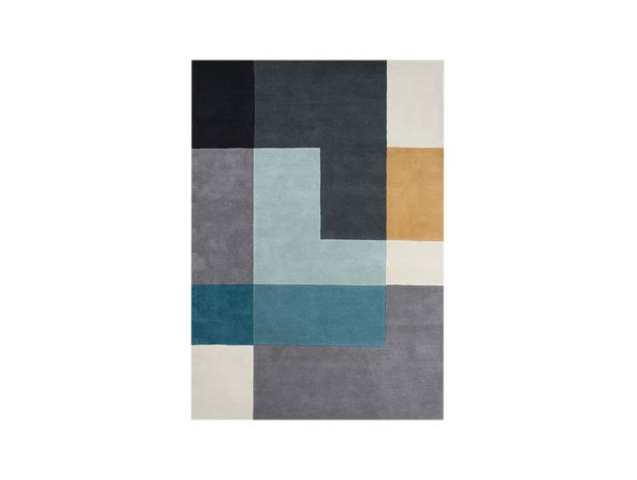 Linie Design Ometri Teppich Aqua, 200 x 300cm, aqua, 200 x 300cm