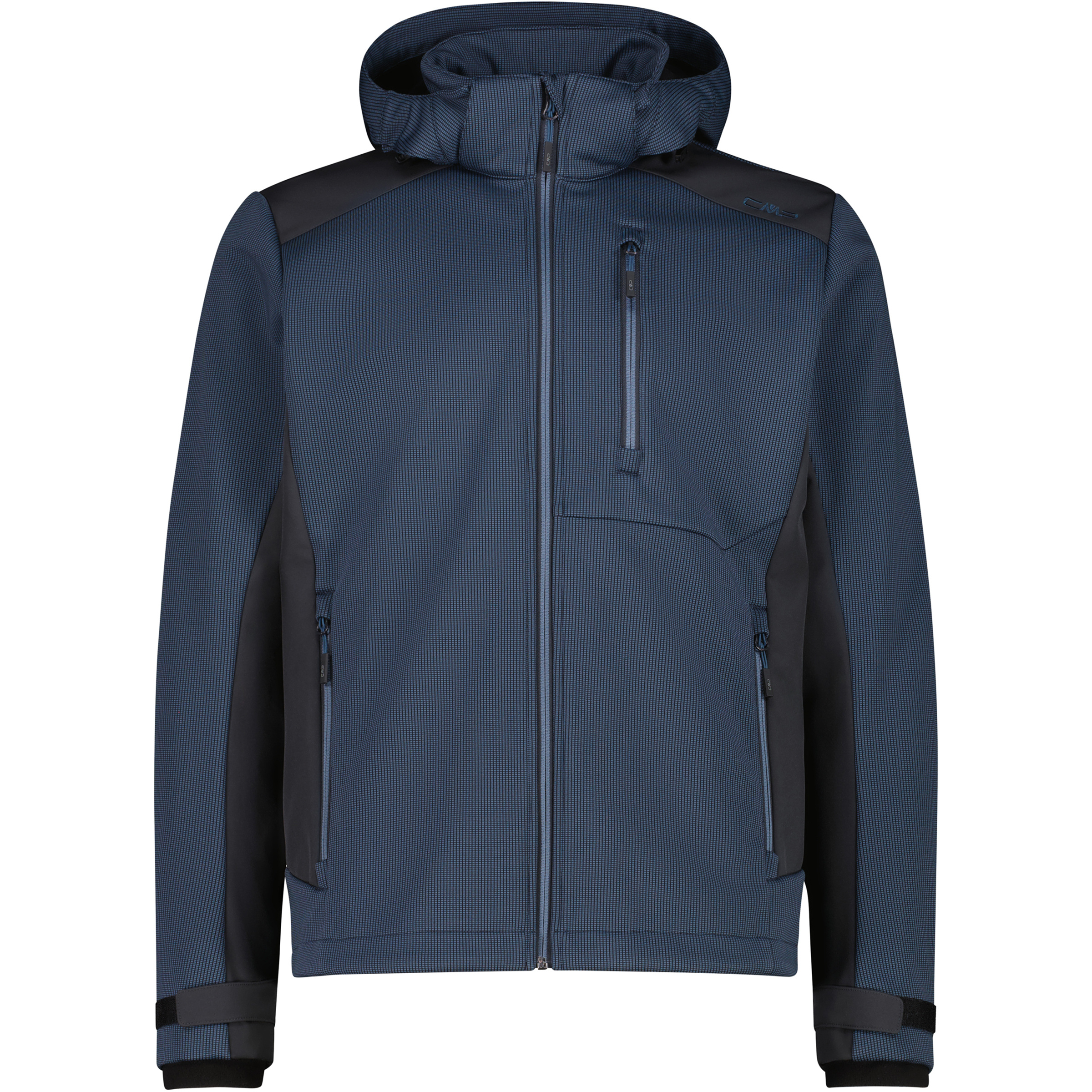 CMP Zip Herren Softshelljacke blau Größe M Trekking