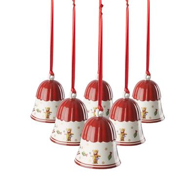 Villeroy & Boch Toy's Delight Decoration Glocke ø 5,4 cm 6er Set