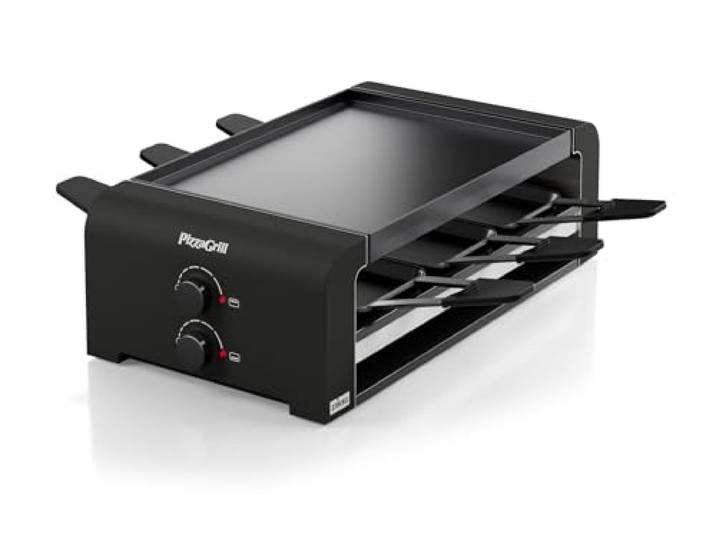 Stöckli Raclette PizzaGrill 6 Black