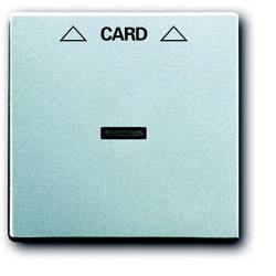 Busch-Jaeger Abdeckung Cardschalter Future Linear Aluminium, Weißaluminium (RAL 9006) 2CKA001710A3670 1 St.