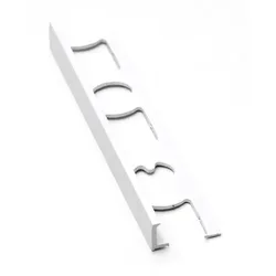 Profil-EU Abschlussprofil "L", PVC, Länge 250 cm, Kantenhöhe 12,5 mm, LL12250