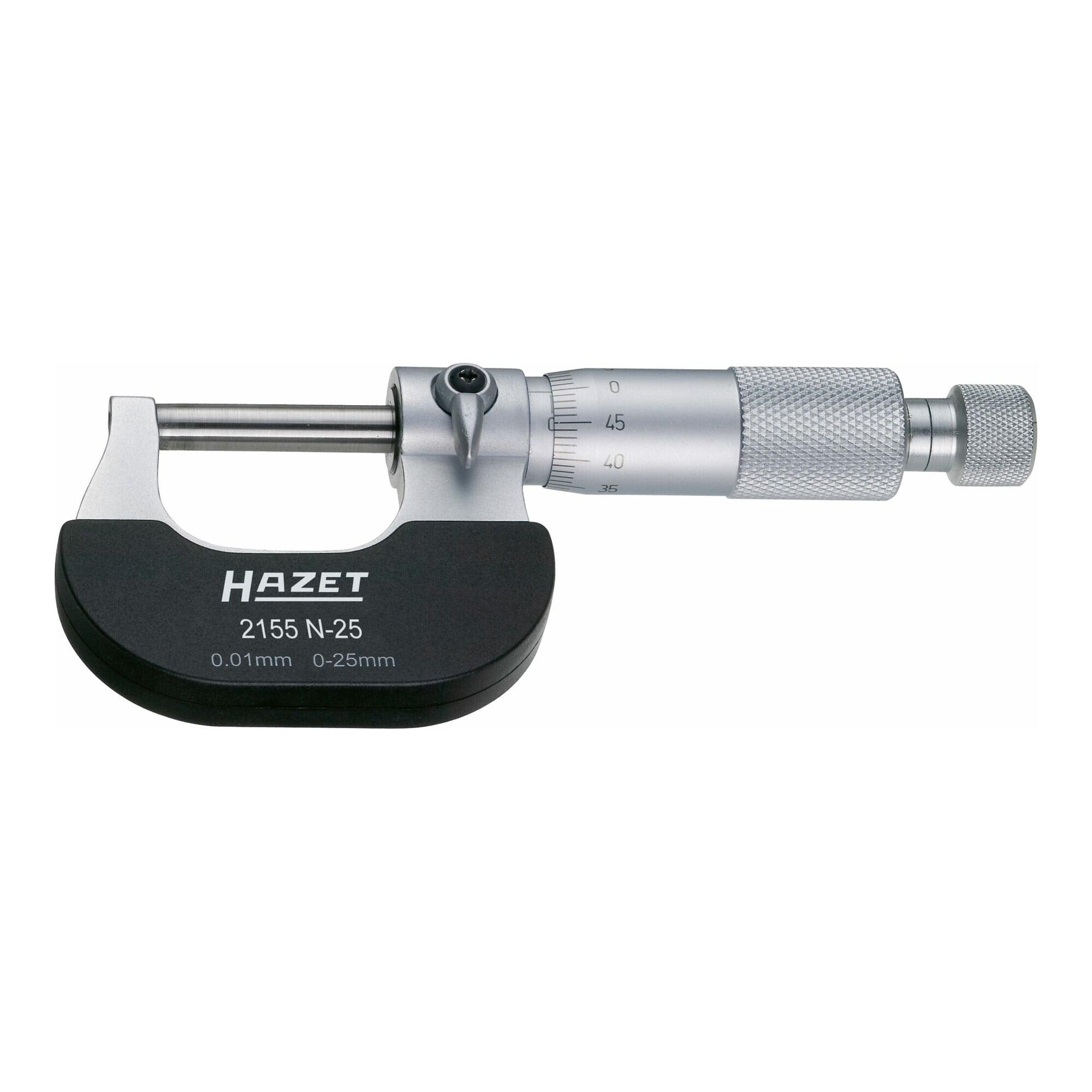 HAZET Präzisions-Bügelmess-Schrauben 2155N-25)