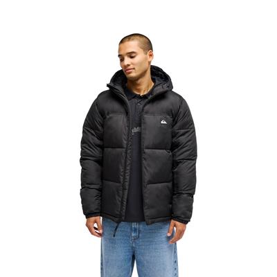 Outdoorjacke QUIKSILVER "Cold Days", Herren, Gr. XS, schwarz, Obermaterial: 100% Polyester., Jacken Outdoorjacke