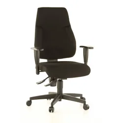 Topstar Wellnessstuhl / Bürostuhl LADY SITNESS C AL.K2 Stoff schwarz