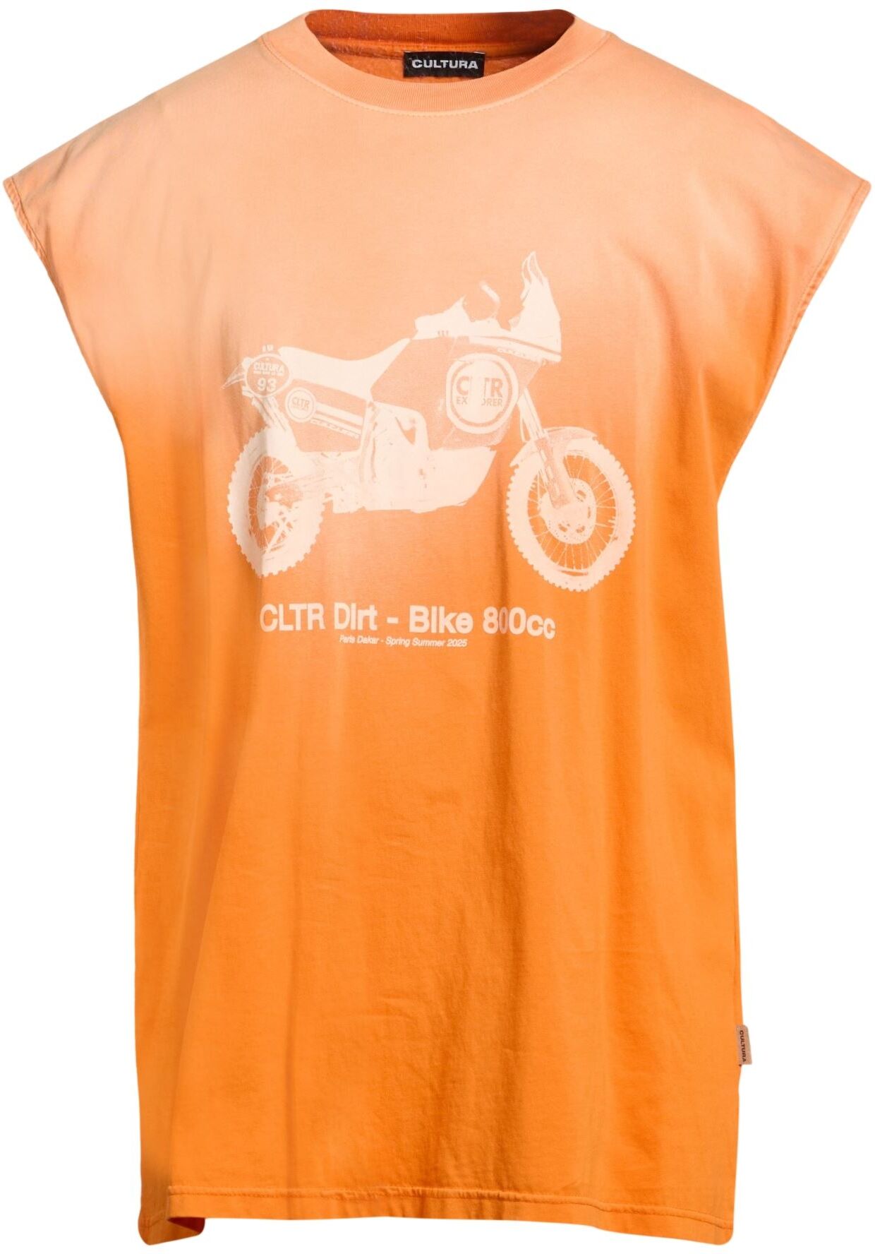Cultura Camiseta Hombre Naranja M Hombre