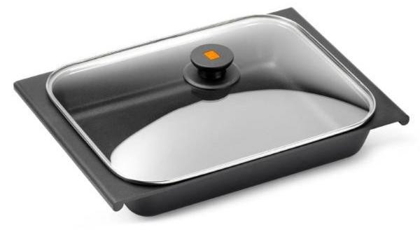BRA Efficient braadpan zonder deksel, zwart, 41 cm