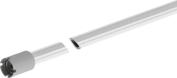 Delabie PVC-buis met aansluitstuk voor terugstroombeveiliging en terugslagklep