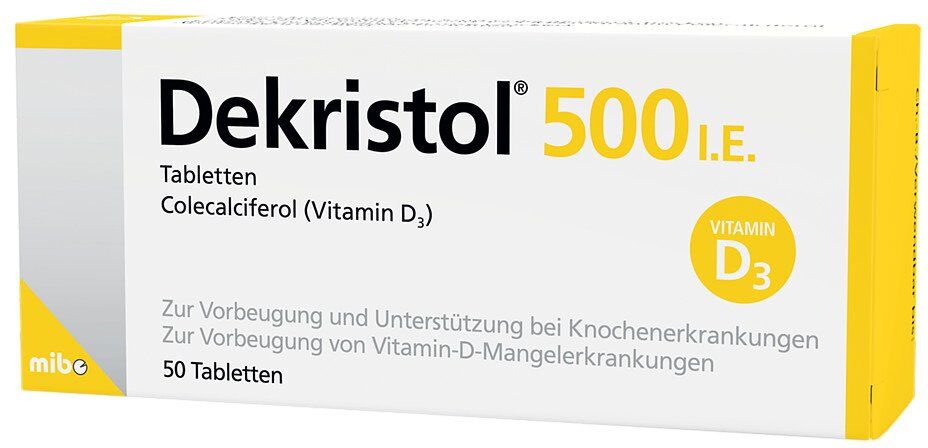 Dekristol 500 I.E. Tabletten
