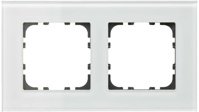 MDT technologies Cadre en verre double blanc BE-GTR2W.01 (BE-GTR2W.01)