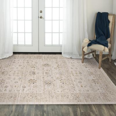 Alora Decor Poppy Persian Natural Polyester/Polypropylene Area Rug